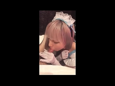 ❤️ Japanski idol [mayuka], kostim francuske sobarice, 1. dio, pušenje i drkanje losionom ❤ Ruski porno kod nas ️❤